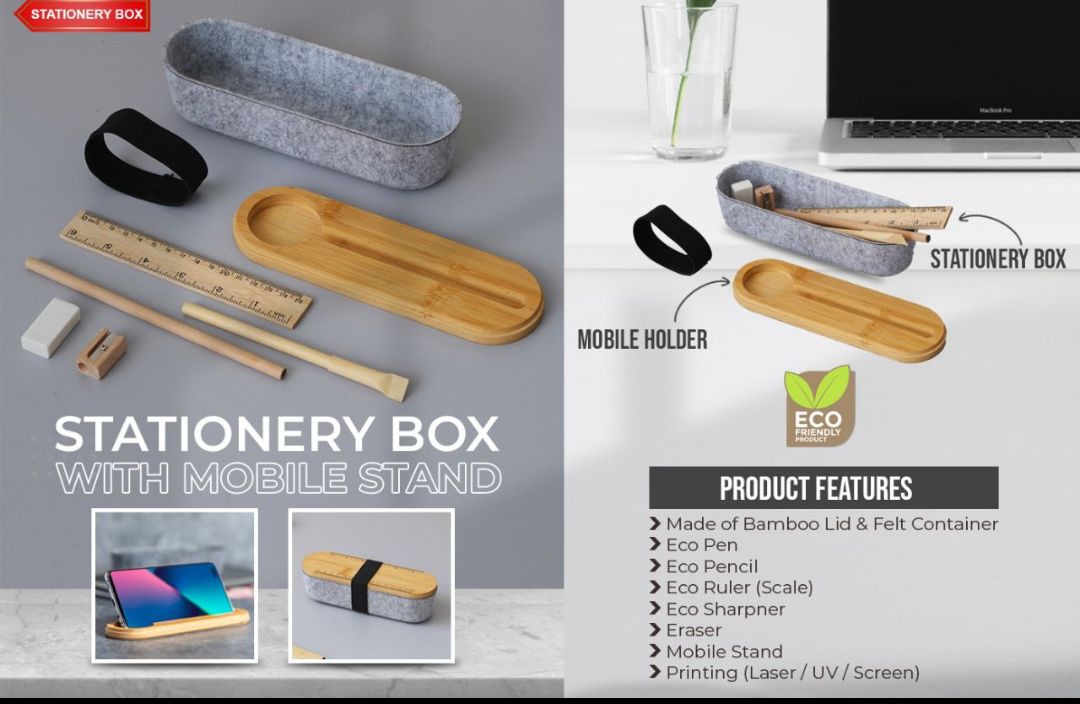 Eco Friendly Stationery Box - MG914