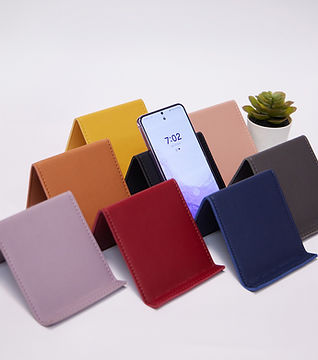 Customised Leatherette Mobile Holder - SG908