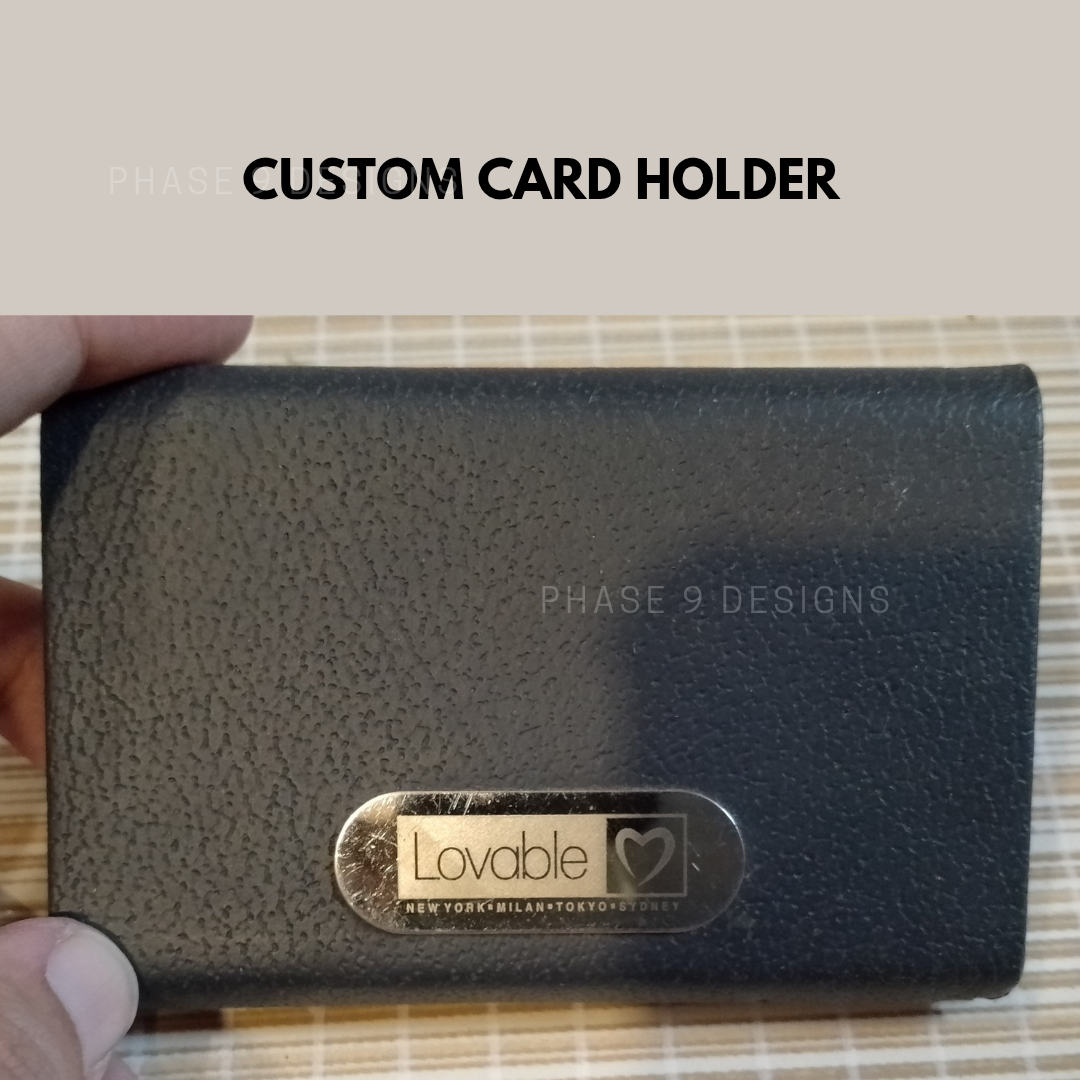 Card Holder With Logo