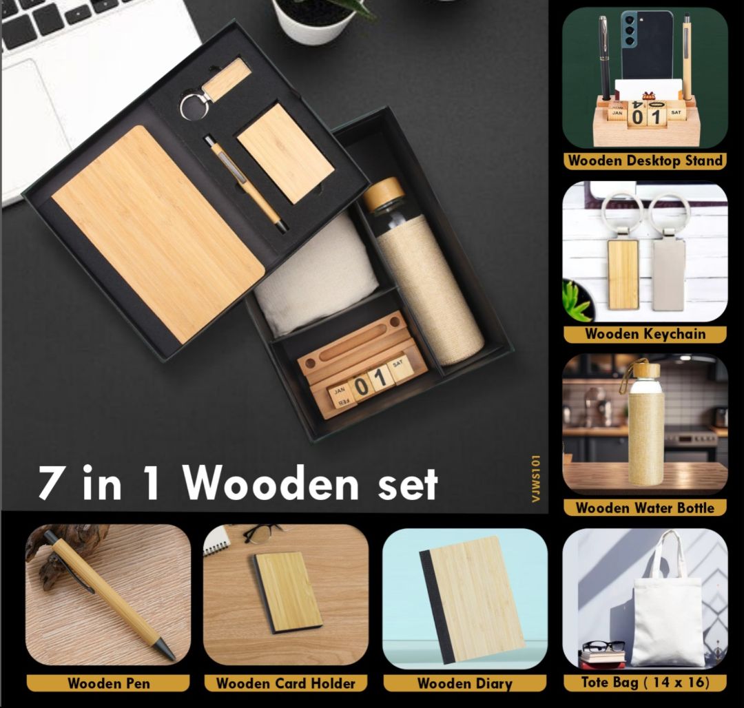 Customised 7-in-1 Wooden Gift Box - SS922