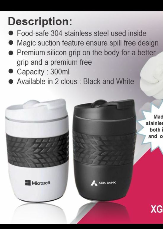 Spill Proof Mug With Logo Branding - MG923