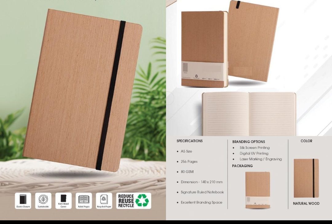 Customised Eco Friendly Diary - MG0025