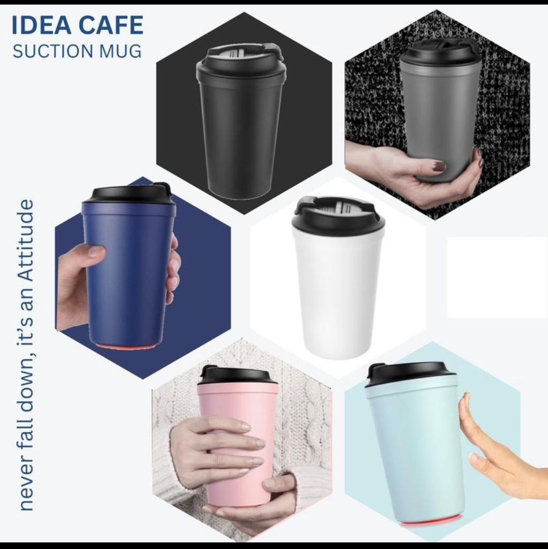 No Spill Suction Mug - SS921