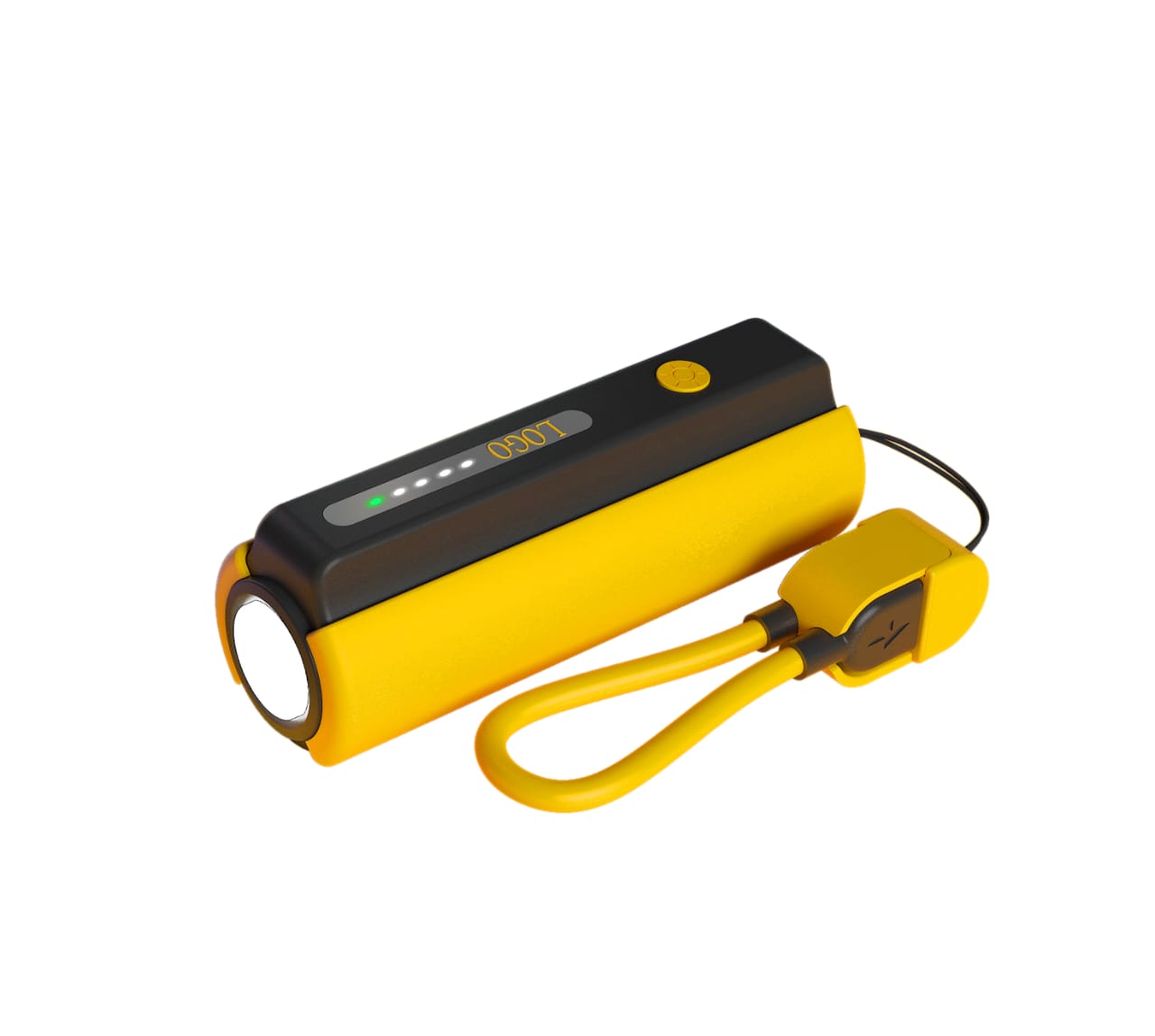 Customised Power Bank With Torch - KD930