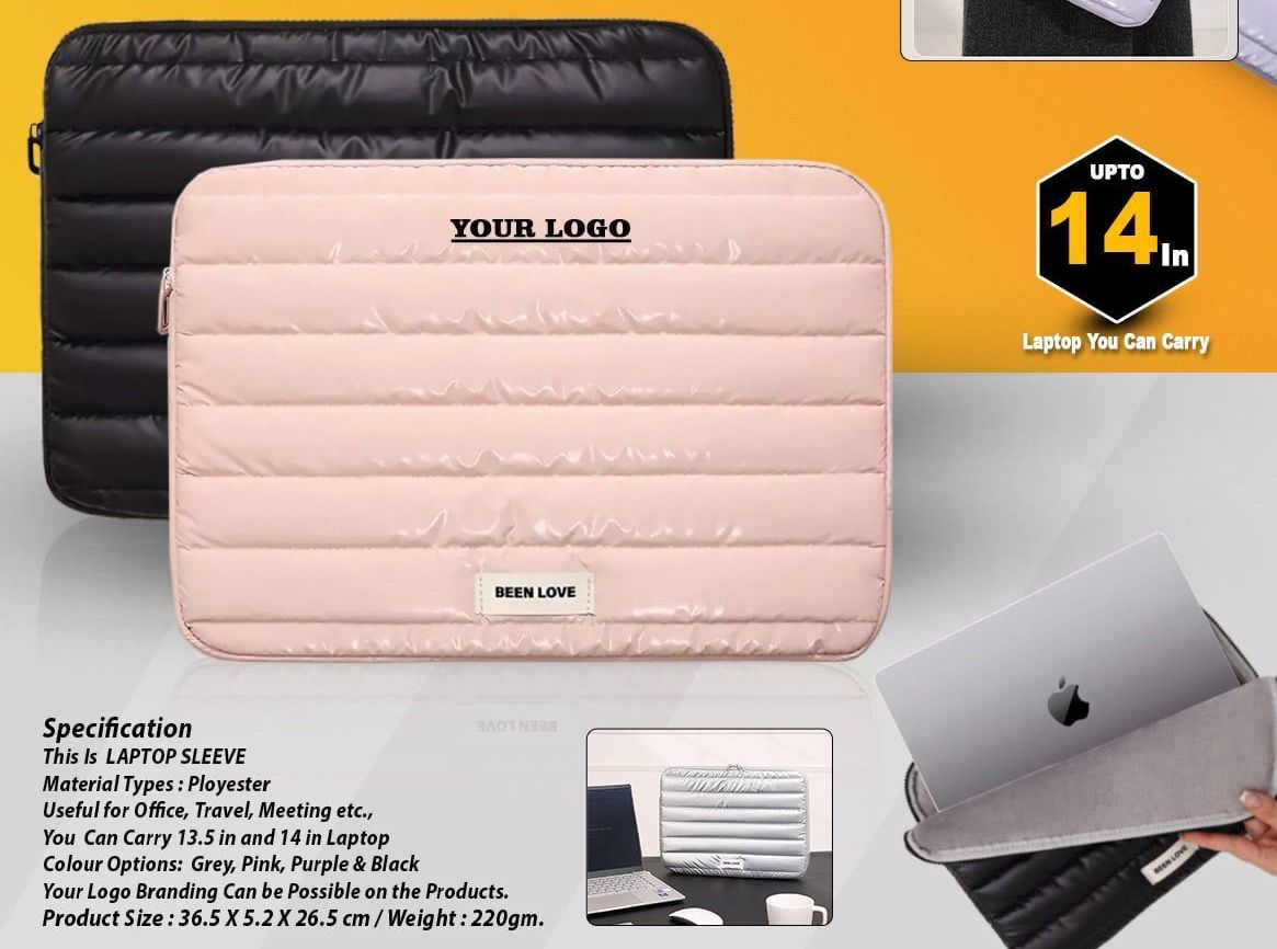 Customised Laptop Sleeve  (Upto 14") - 915049