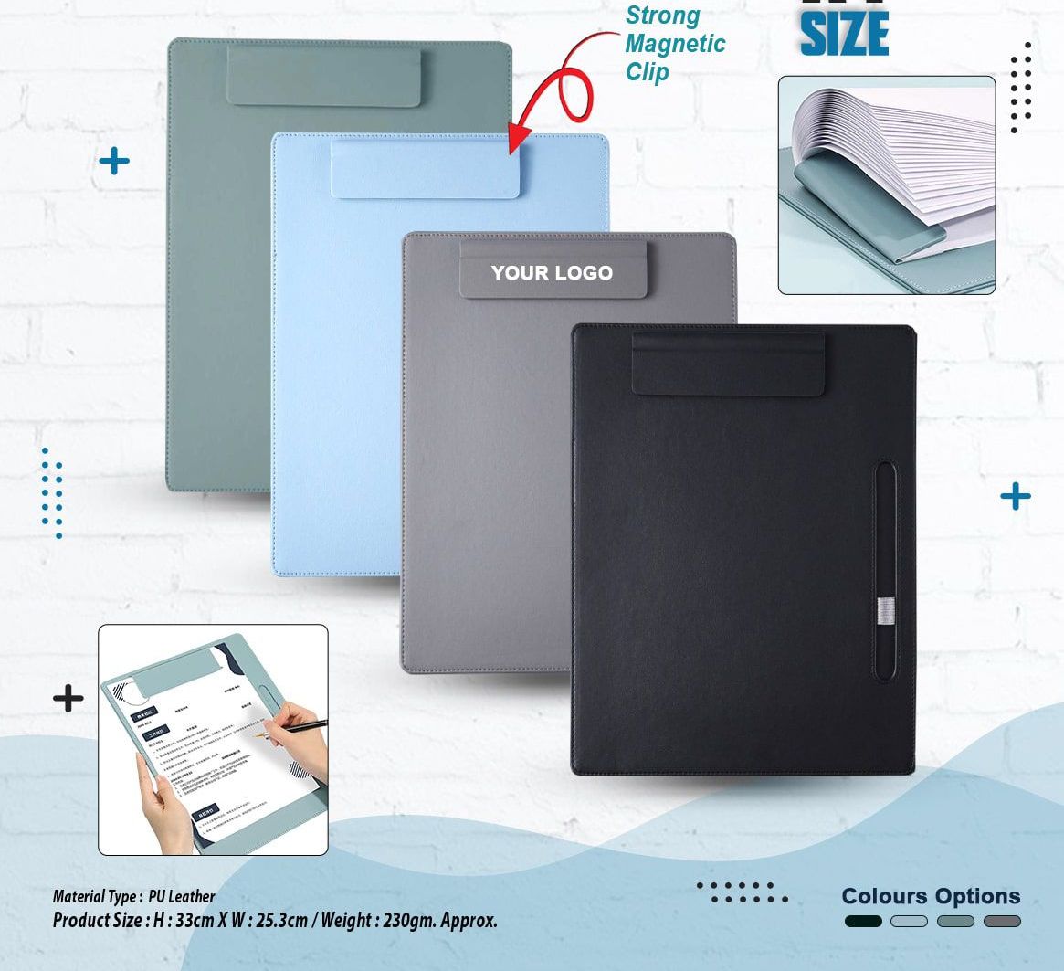 Customised Writing Clipboard With Pen Holder (A4)- 92522