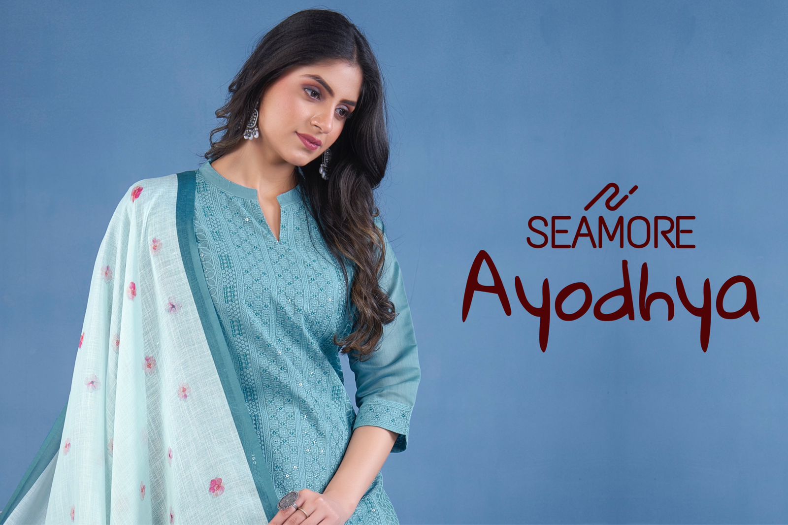 17151426899736Ayodhya Seamore Readymade Pant Style Suits 13