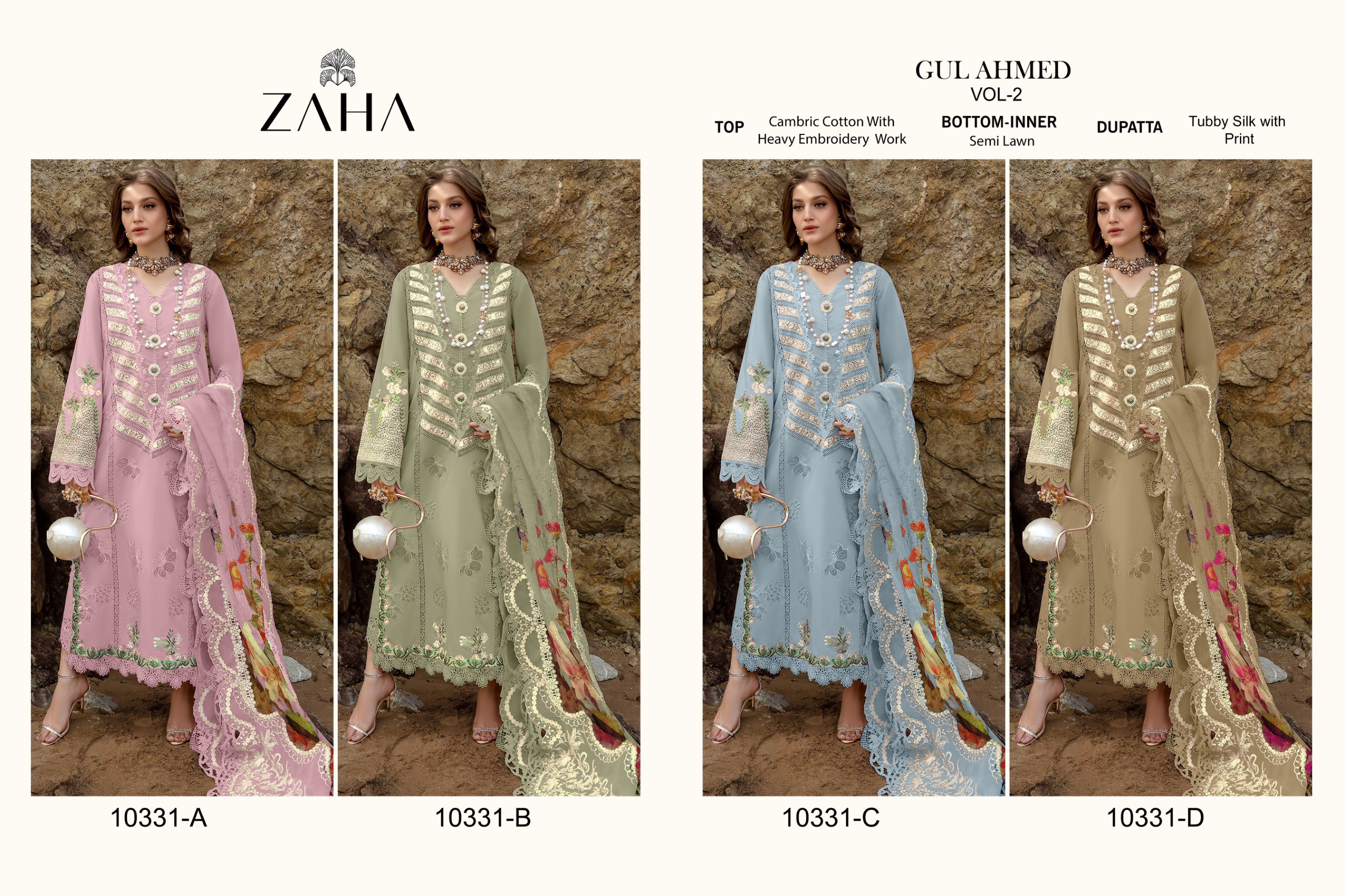 17192184541302Gul Ahmed Vol 2 Zaha Pakistani Salwar Suits 1