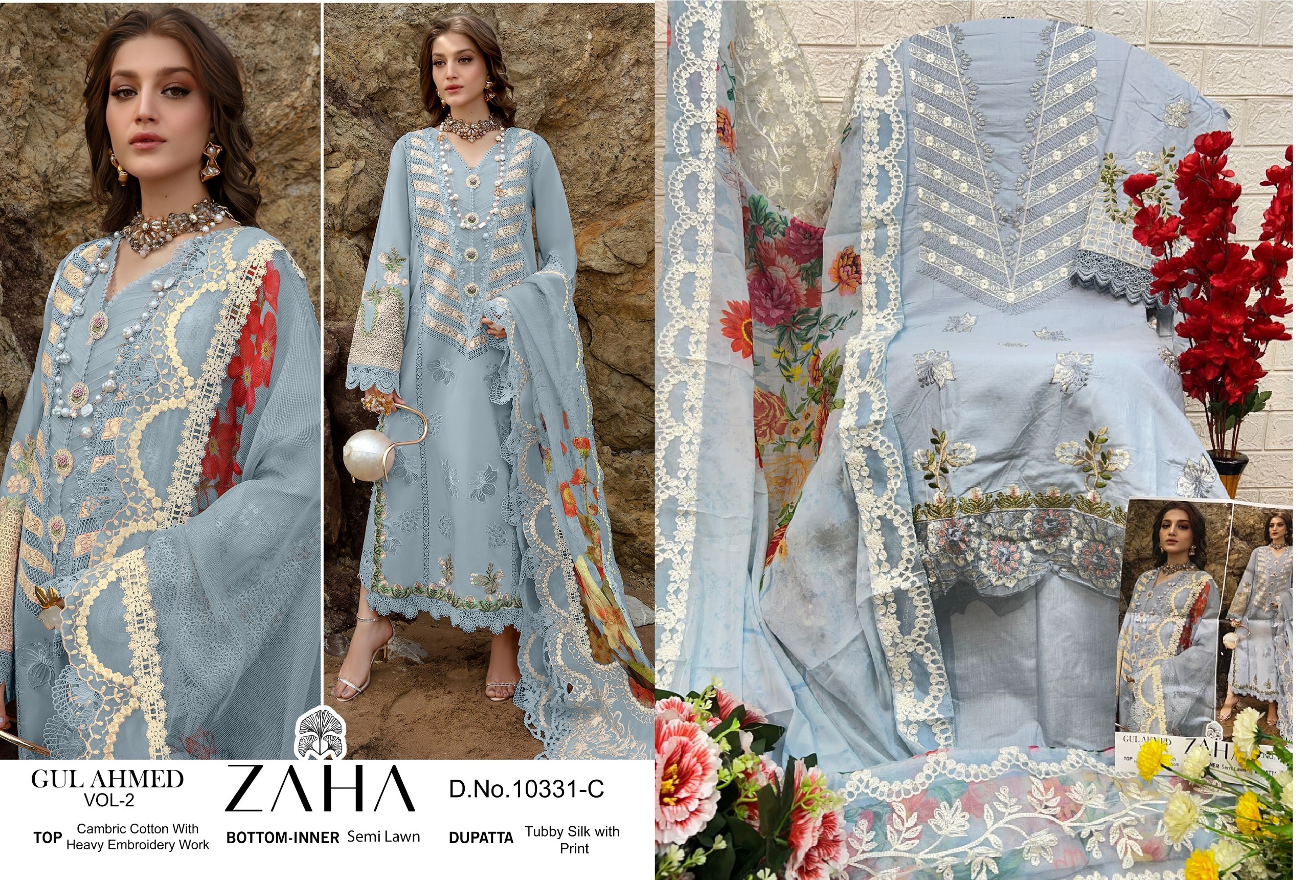 17192184552764Gul Ahmed Vol 2 Zaha Pakistani Salwar Suits 4