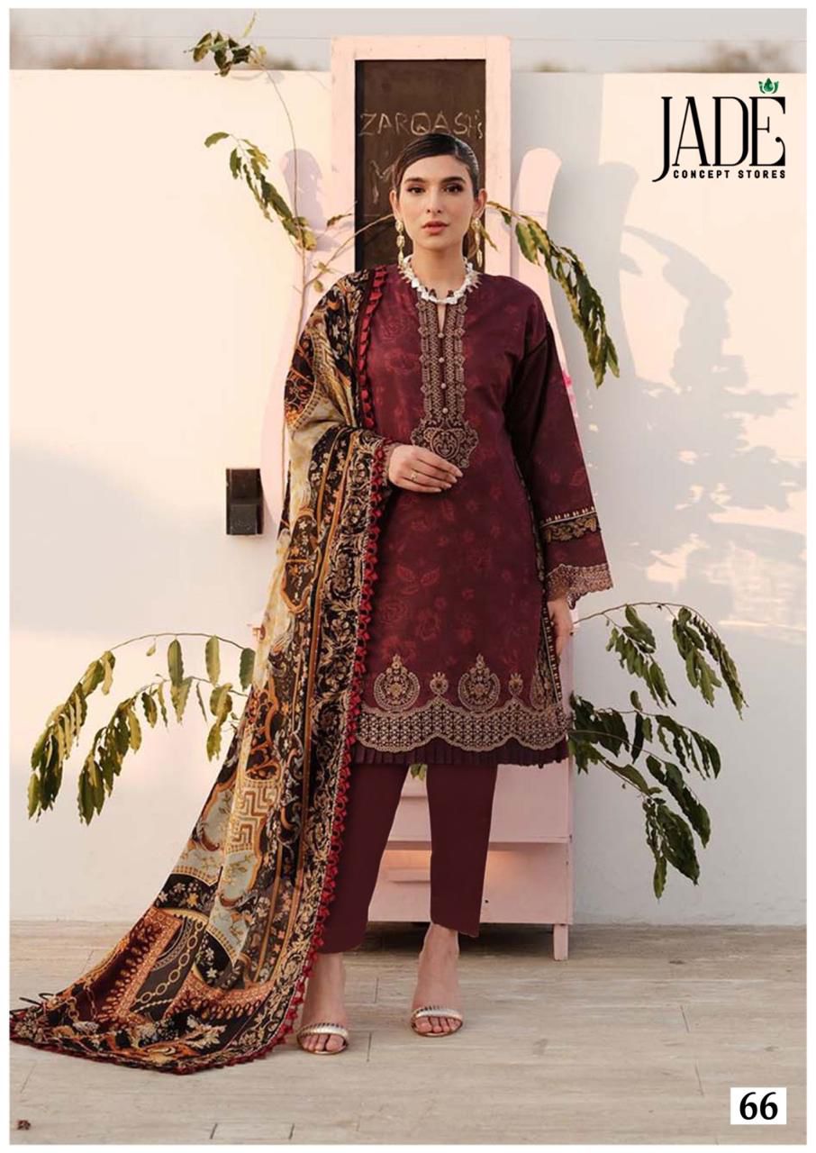 17213737485385Chevron Exclusive Heavy Cotton Vol 7 Jade Karachi Readymade Suits 7
