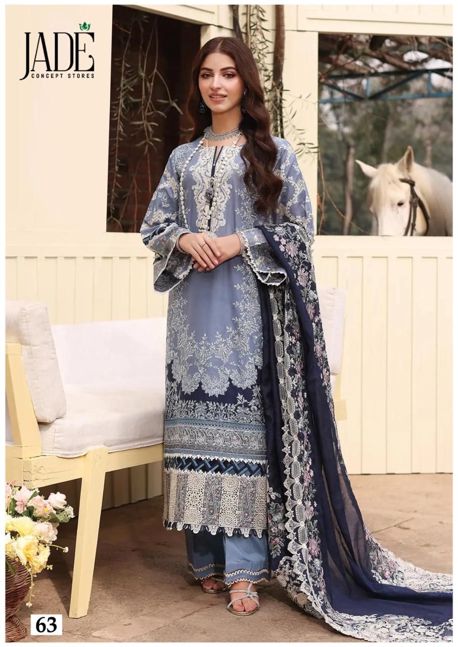 17213737487724Chevron Exclusive Heavy Cotton Vol 7 Jade Karachi Readymade Suits 3