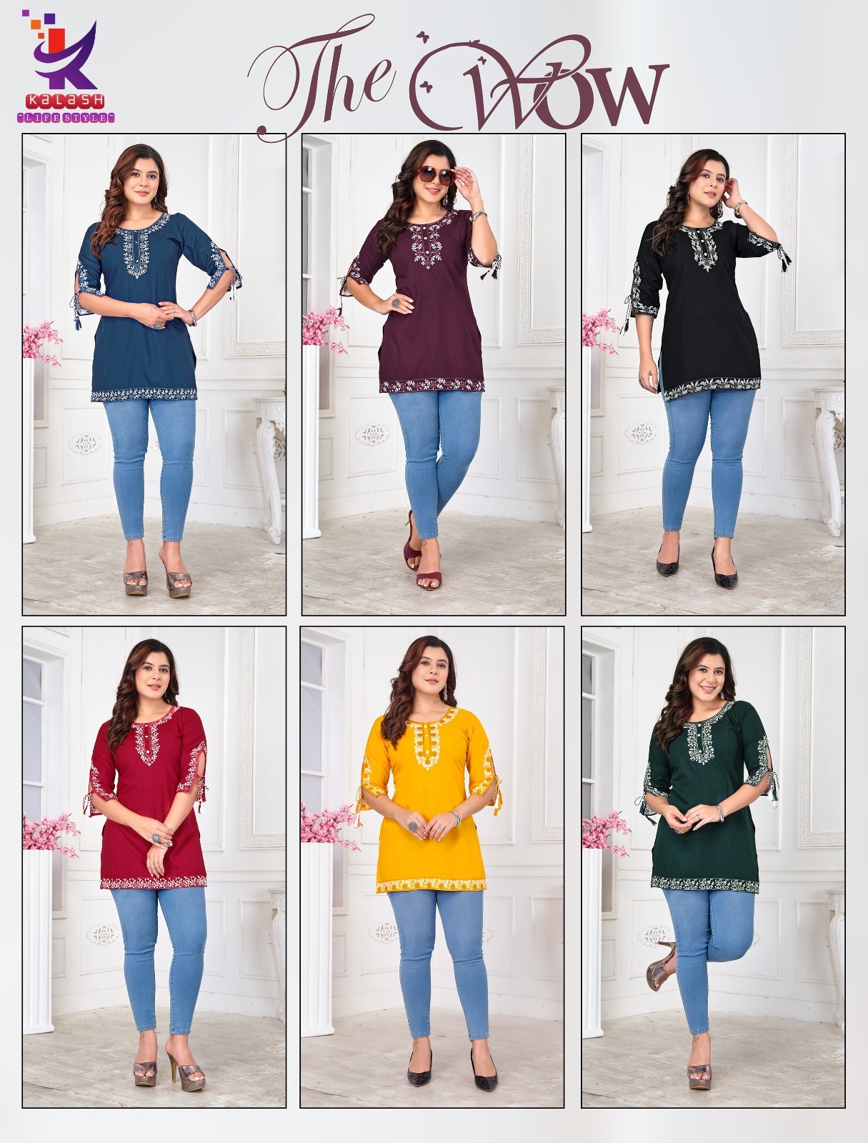 17428906311784The Wow Mlm Kalash Lifestyle Short Kurtis 1