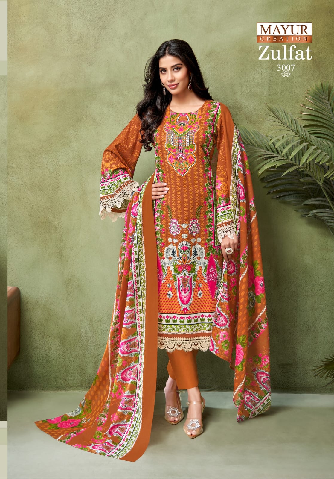 17456515624354Zulfat Vol 3 Mayur Creation Karachi Salwar Suits 11