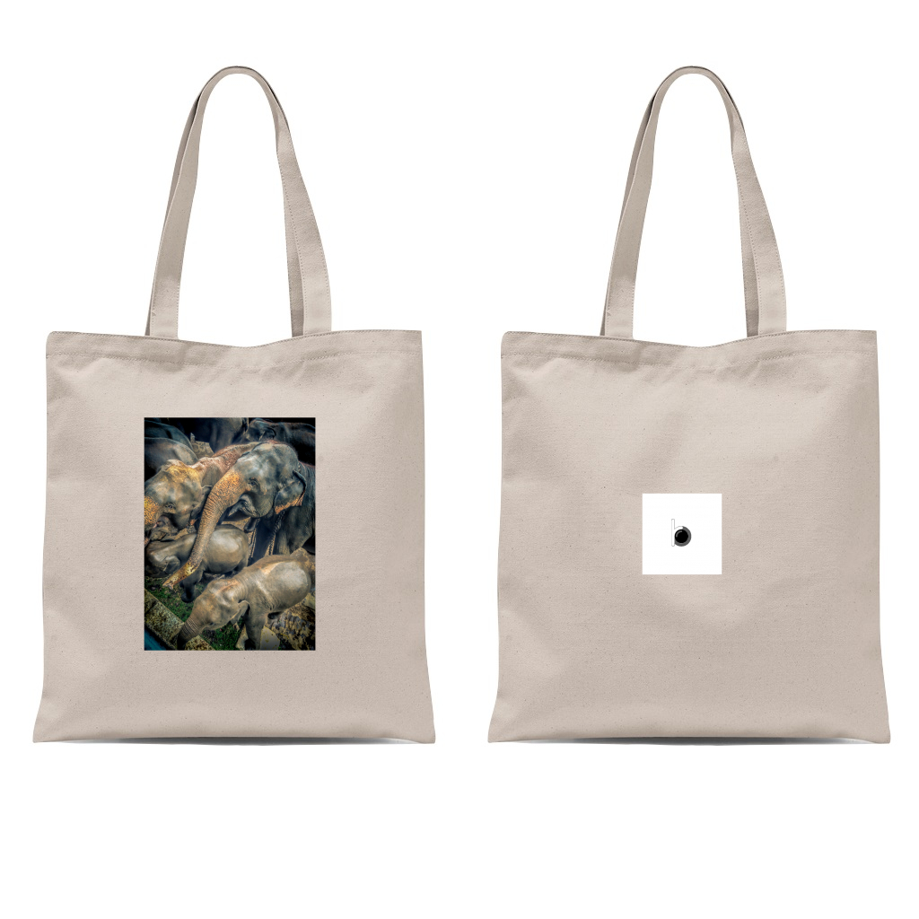 Elephant Mania Tote Bag 1
