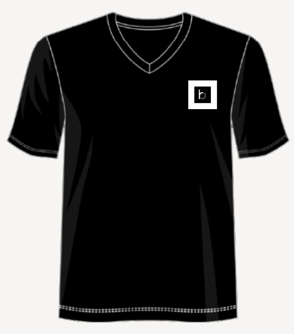 Plain and how v neck tee  2