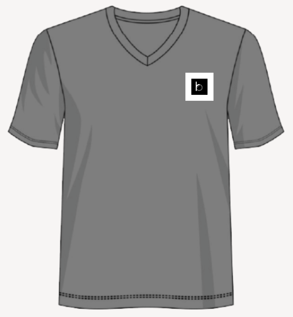 Plain and how v neck tee  4