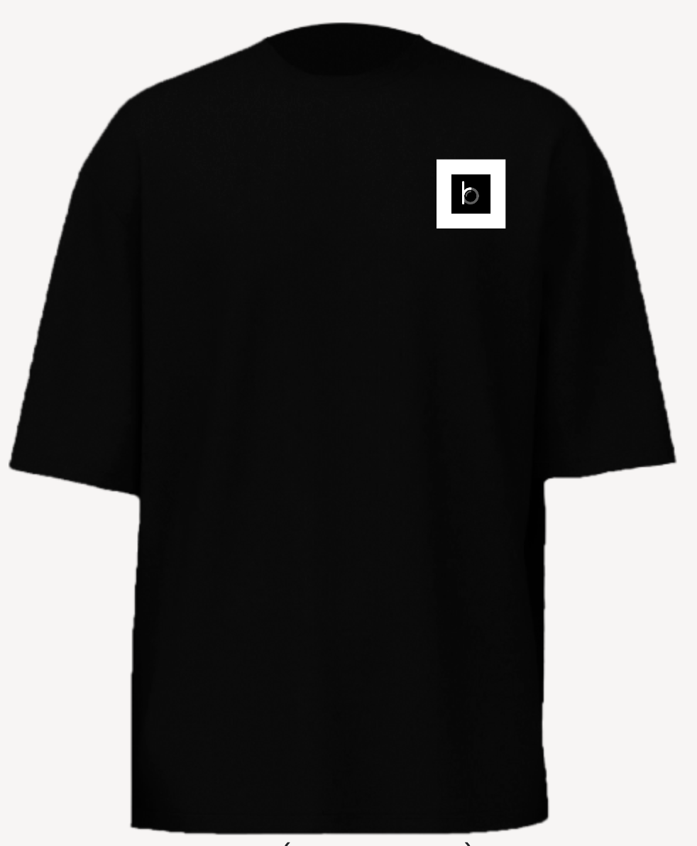 Plain and how oversized tee  2