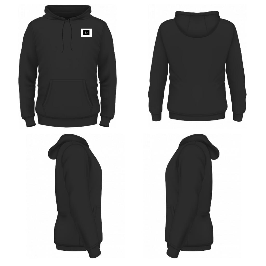 Plain and how hoodie  2