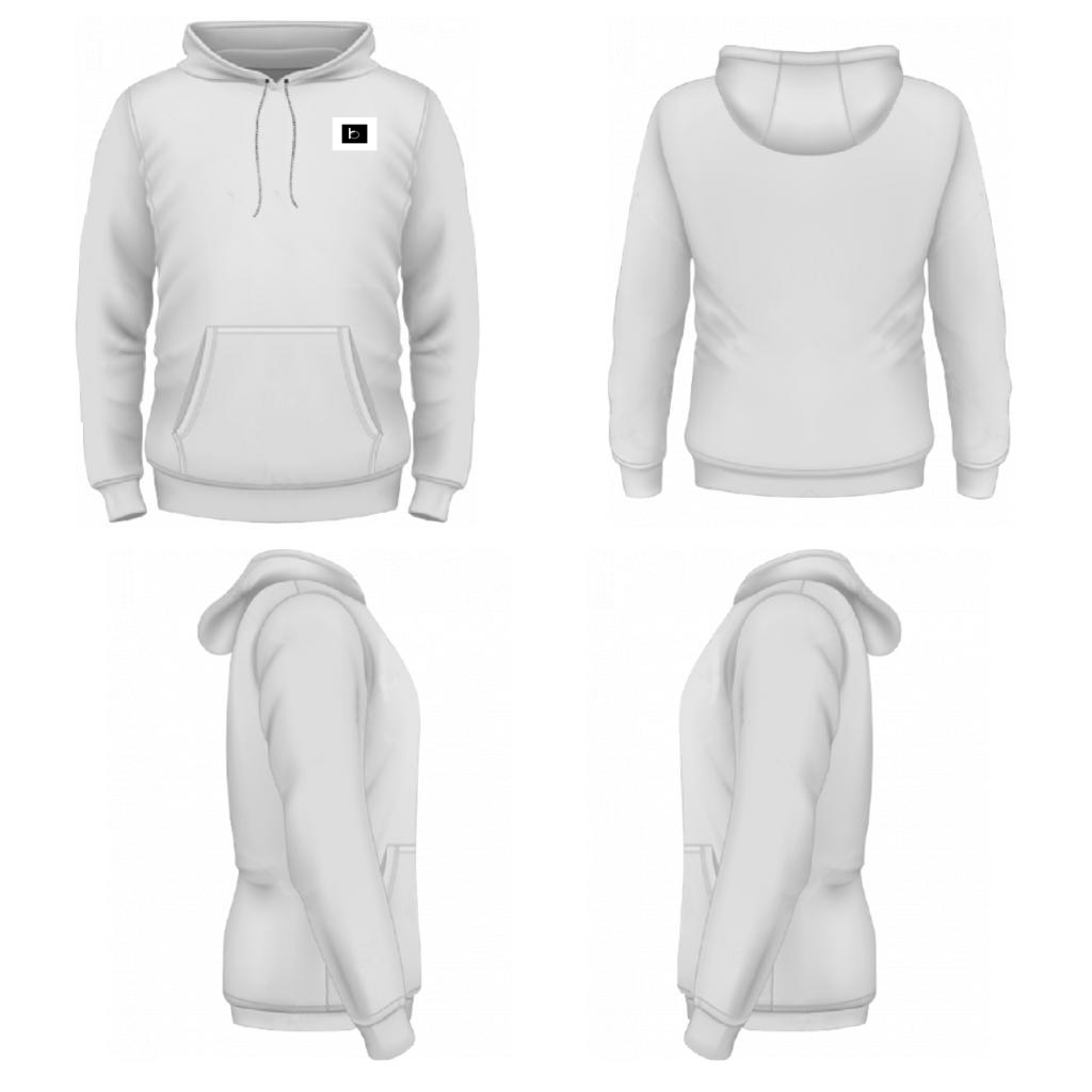 Plain and how hoodie  9