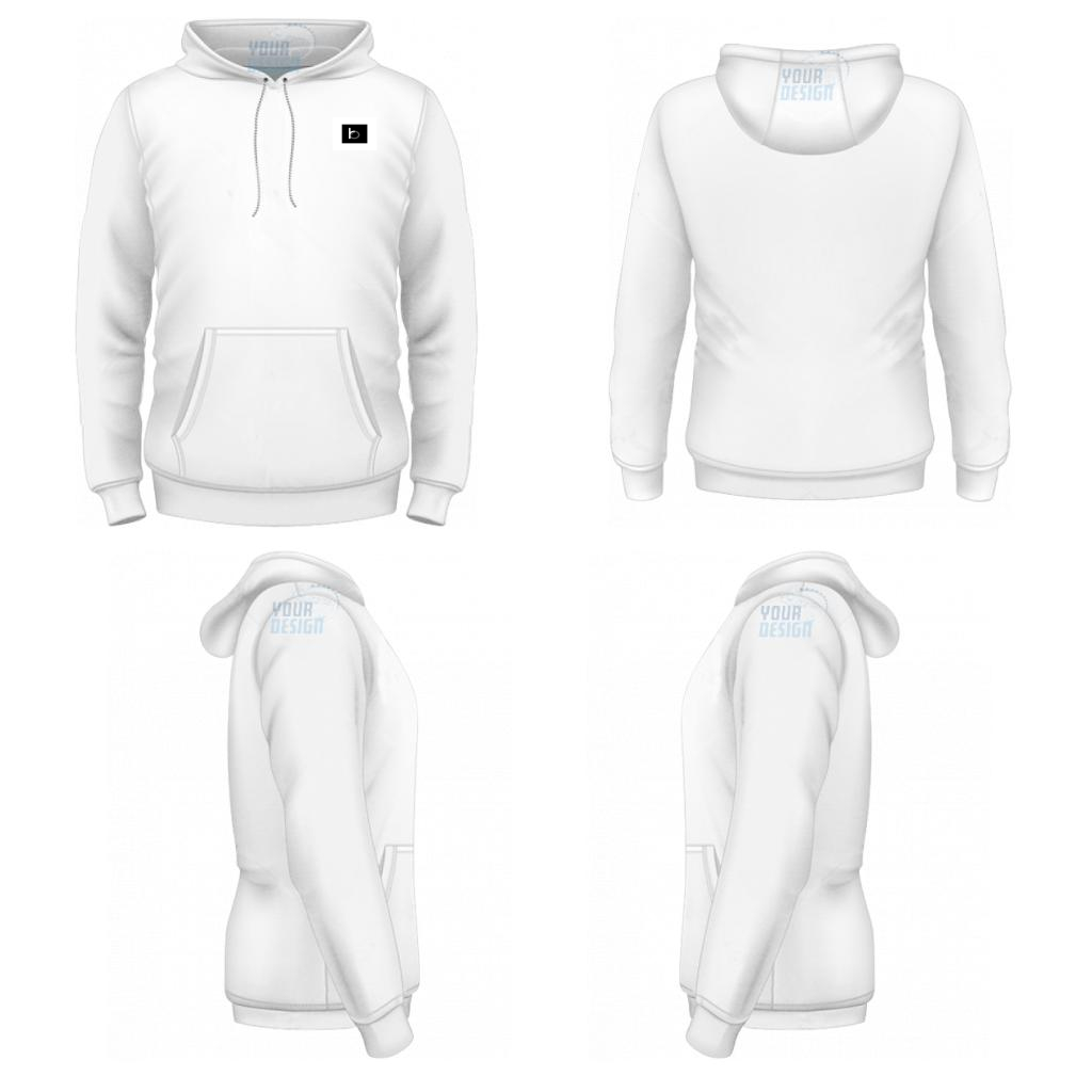 Plain and how hoodie  1