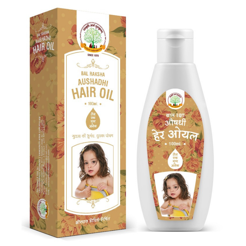 Shopforcows - Bal Raksha Baby Hair Oil, 100ml - A2 Ghee, Triphala ...