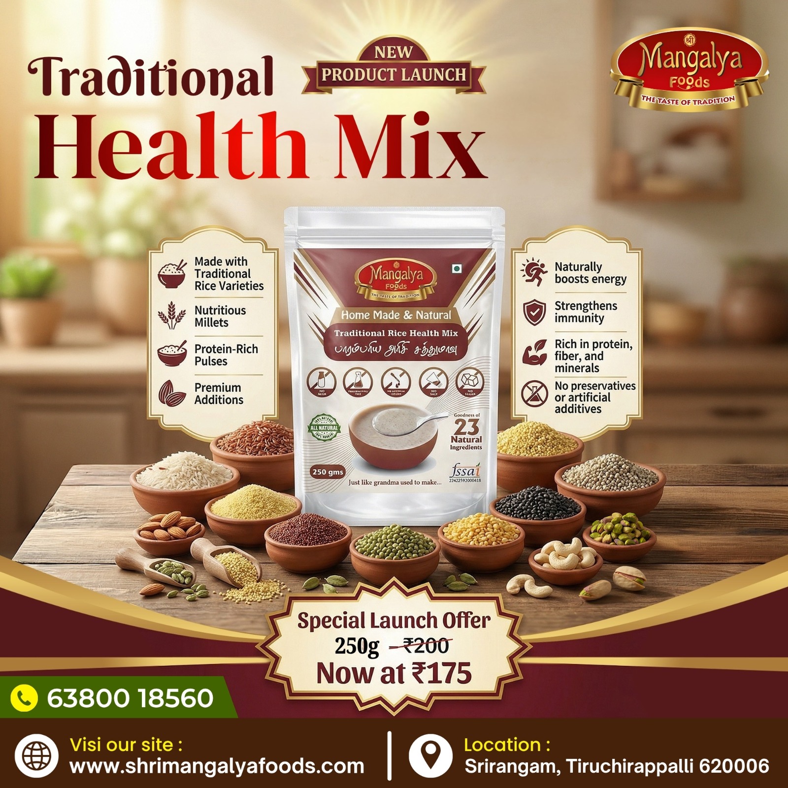 Traditional Rice Health Mix