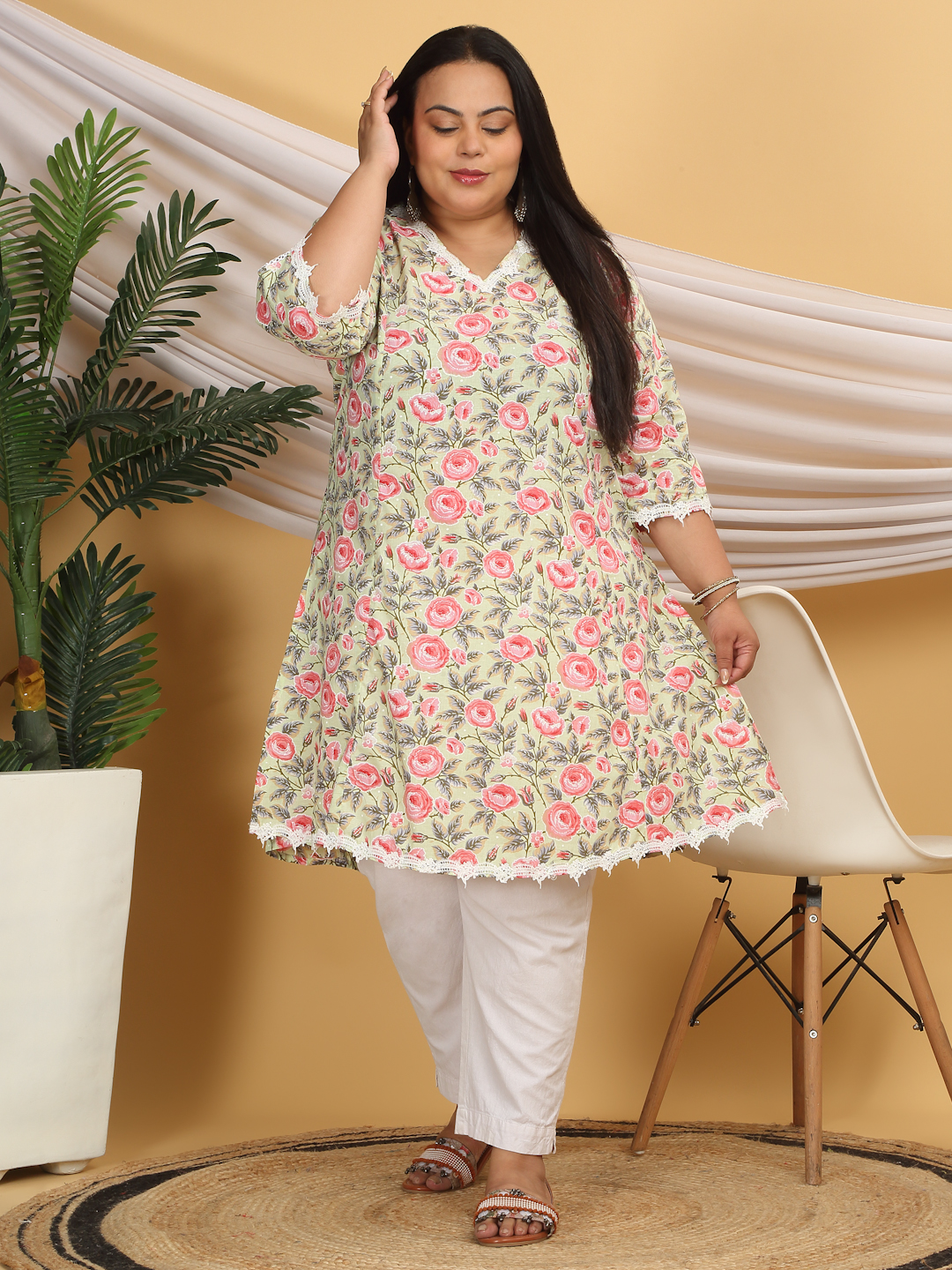 Shagufta Pakistani Kurta