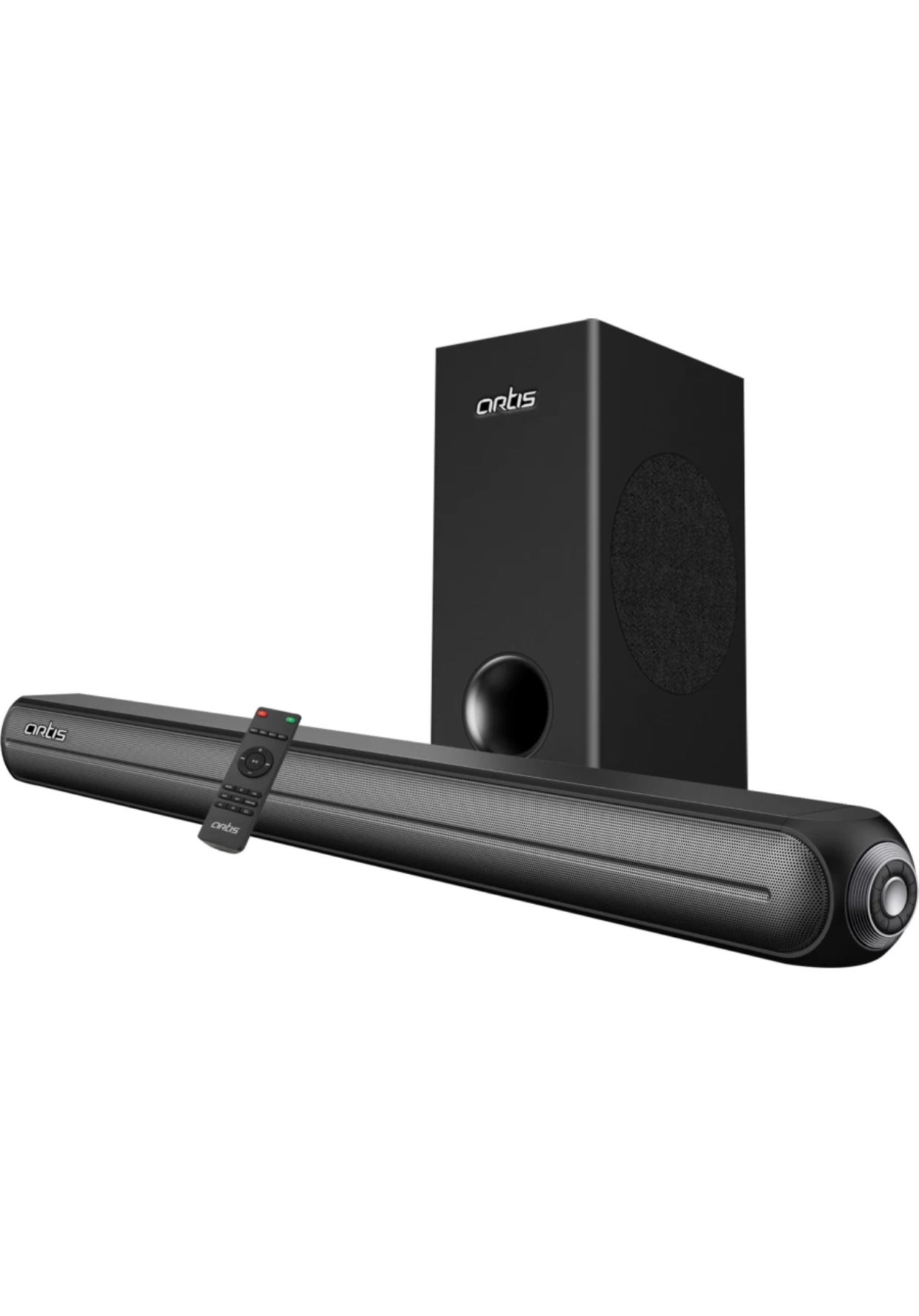 SoundHub 310 2.1 CH 200 Watts Wireless Bluetooth Soundbar with Wired Subwoofer & Multiple Input Modes: Bluetooth/HDMI (ARC) / AUX in/OPTICAL