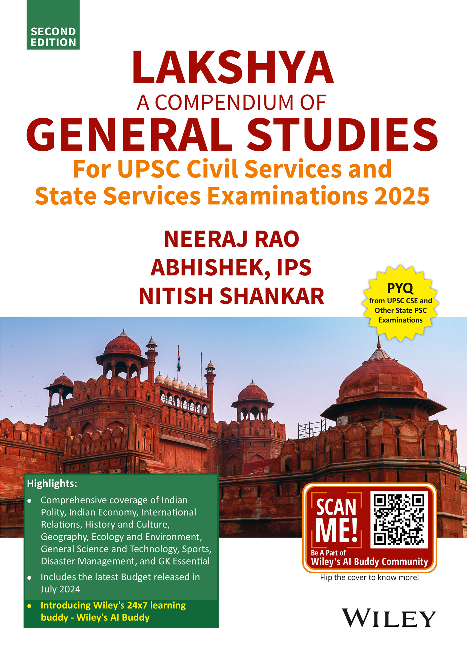 Lakshya: A Compendium of General Studies: For UPSC Civil Services and State Services Examinations 2025, 2nd Edition