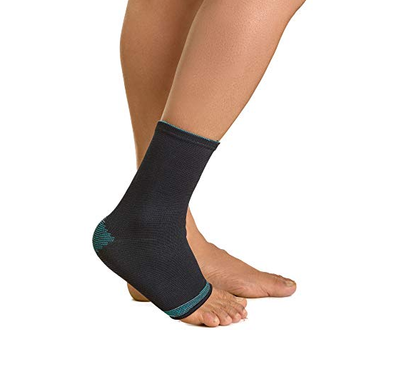 DYNA | Comfort Ankle Support | Support for Pain Relief & Stabilization | Lightweight & Breathable | Soft and Comfy | 1 Pc (Grey)