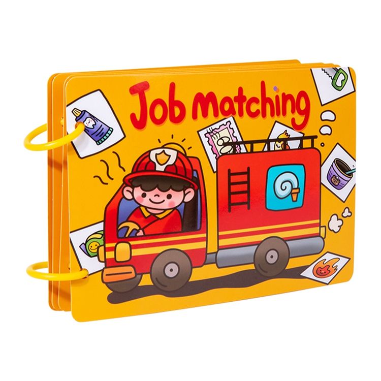 Job Matching Educational Book for Kids | Early Learning Activity Book