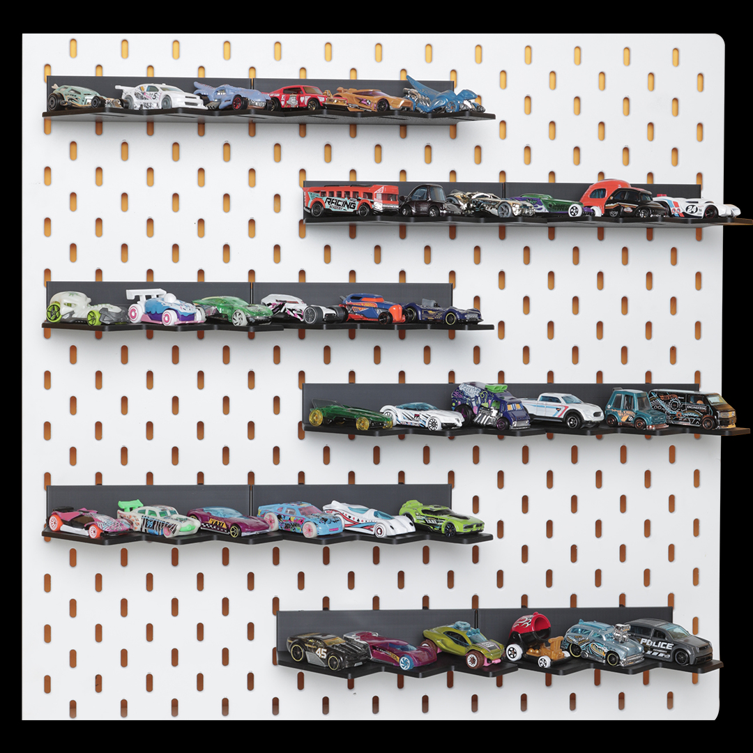 Hotwheels Display Racks for IKEA SKADIS