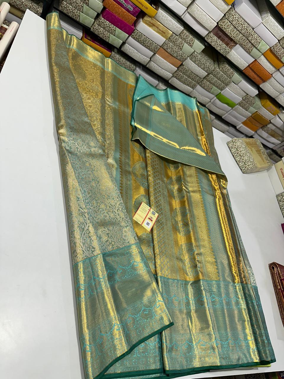 Kanchipuram Tissue Saree