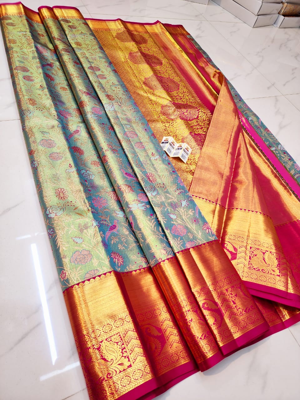 Kanchipuram Tissue Saree