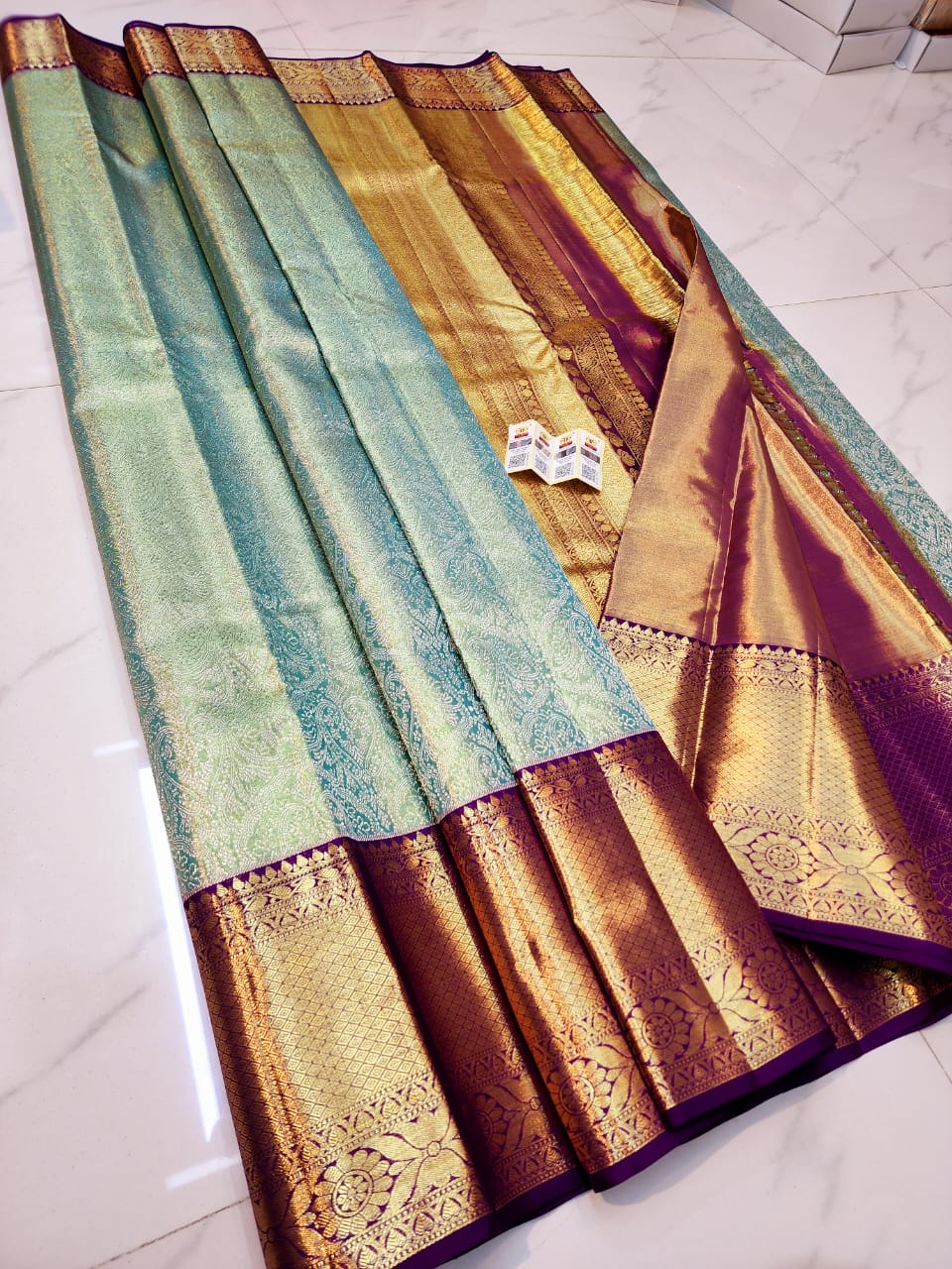 Kanchipuram Tissue Saree