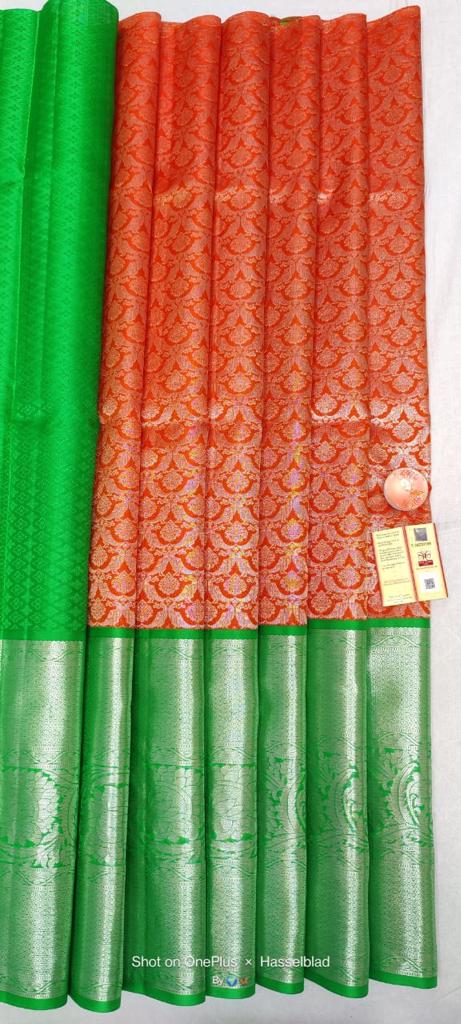 Kanchipuram Free Size Pure Silk Lehenga