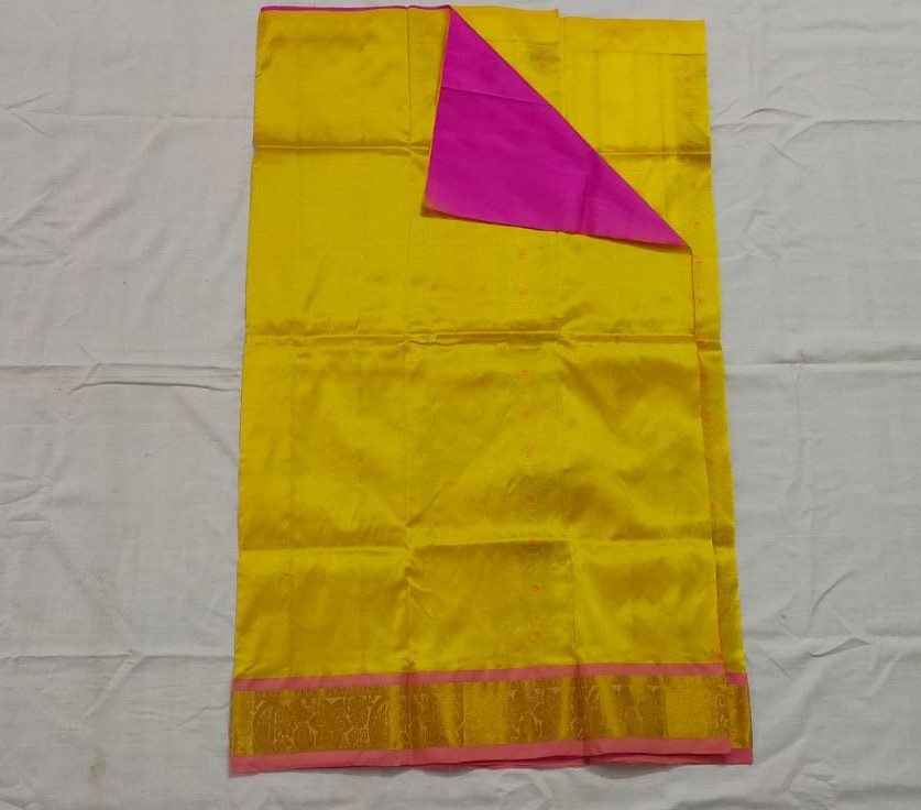 Kanchipuram Medium Size Pure Silk Lehenga
