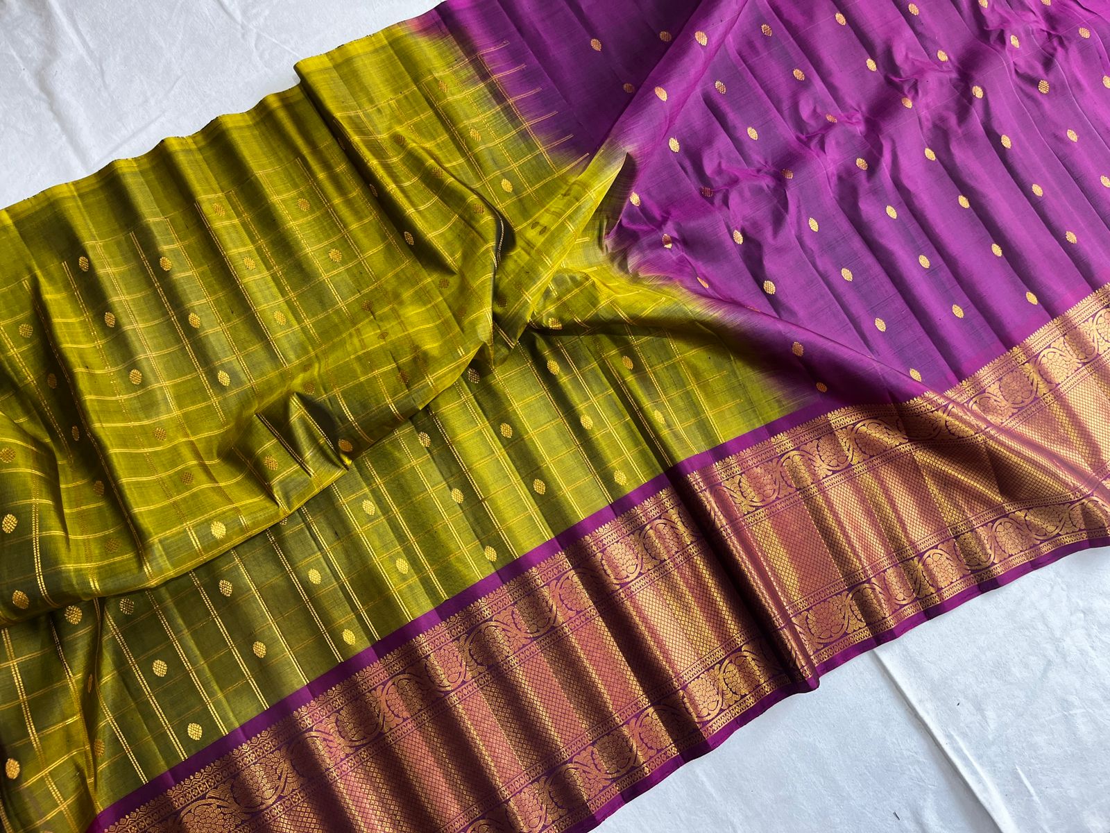 Buy Gadwal Handloom Pattu Lehenga Online Pattu Langa Online