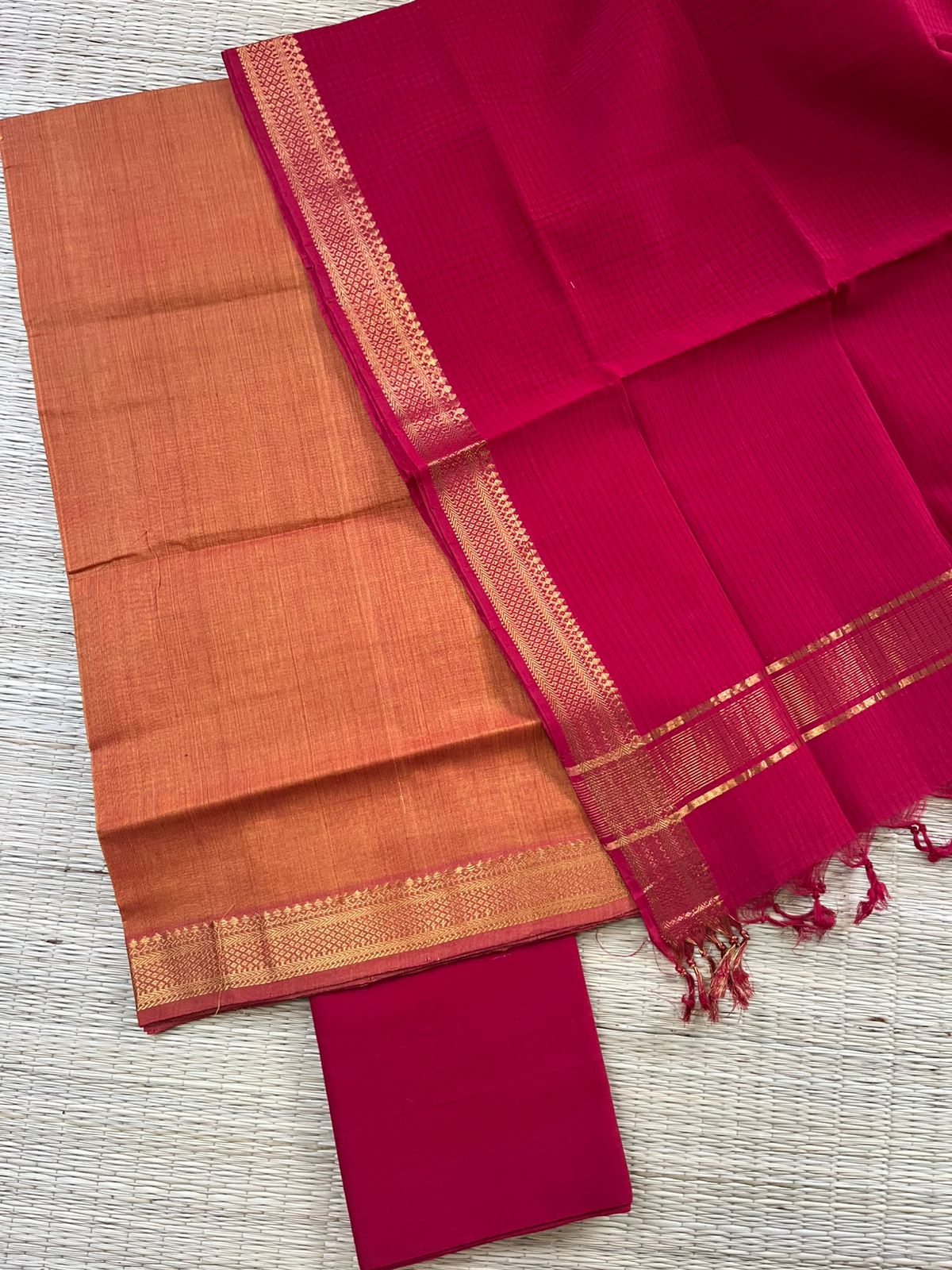 mangalagiri cotton dress materials in hyderabad Mangalagiri Handloom Pure Cotton by Cotton Dress Material
