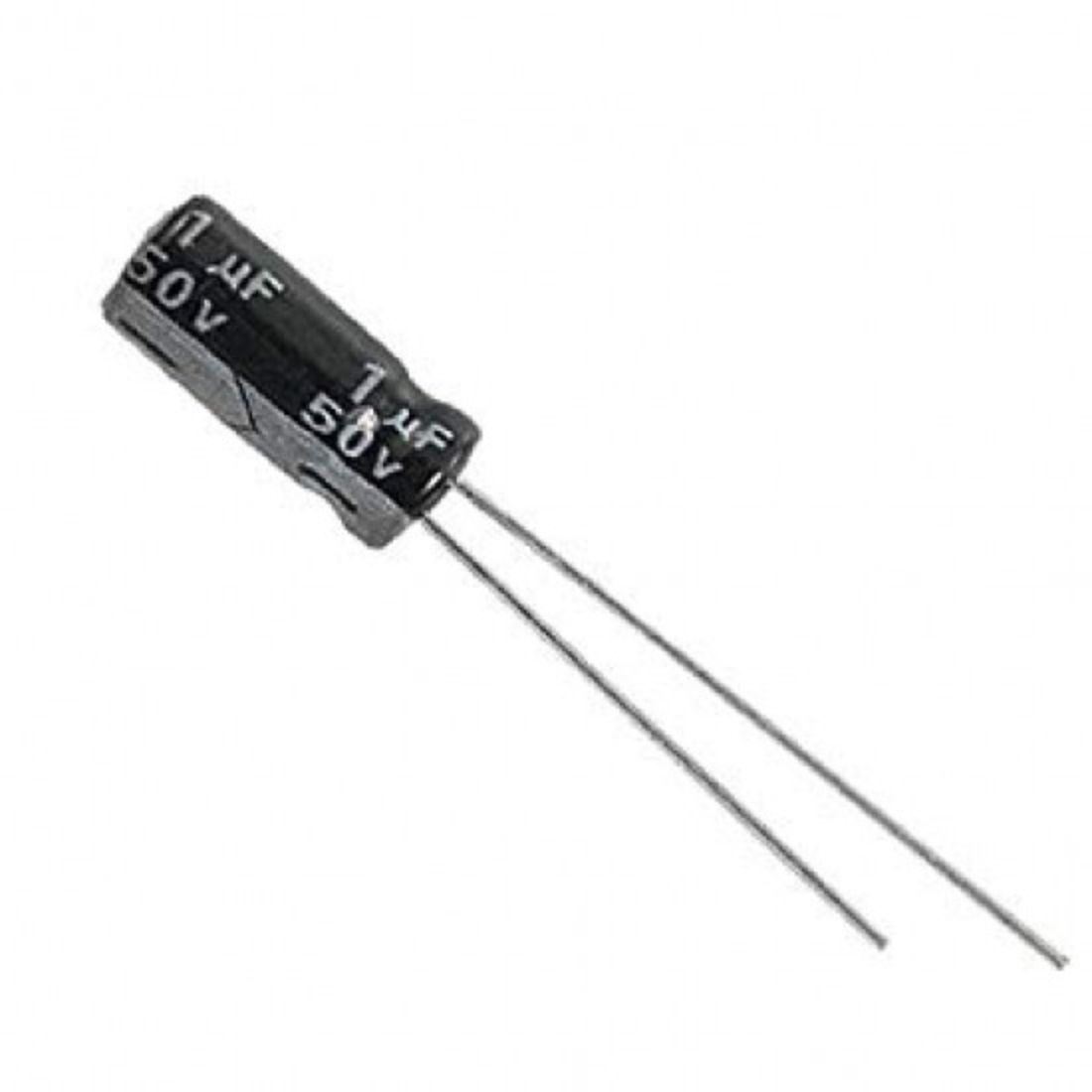 Yellow Tommy 100 Pcs 1 UF 10v Ceramic Disc Capacitors | 5mm Pitch | DIP Through-Hole Type | Ideal for DIY, Arduino, Breadboard, and Electronic Circuit Projects
