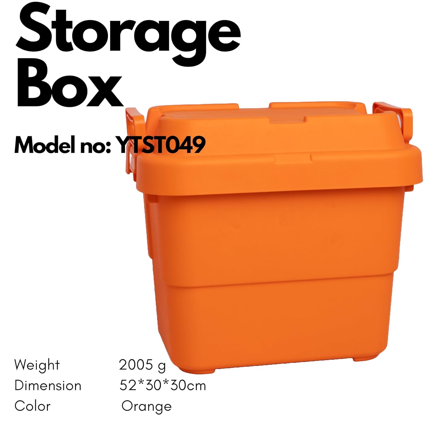 Storage Box (YTST049) Organize Clothing & Sports Gear in Garage